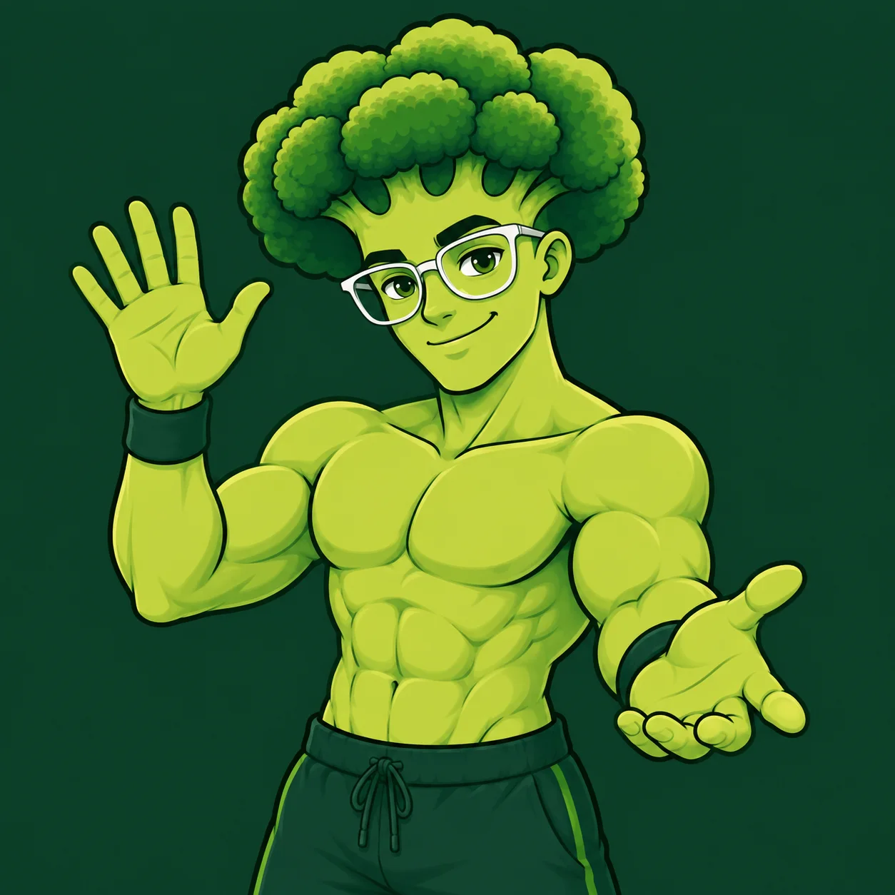 Брок приветствует и приглашает познакомиться с Broccoli