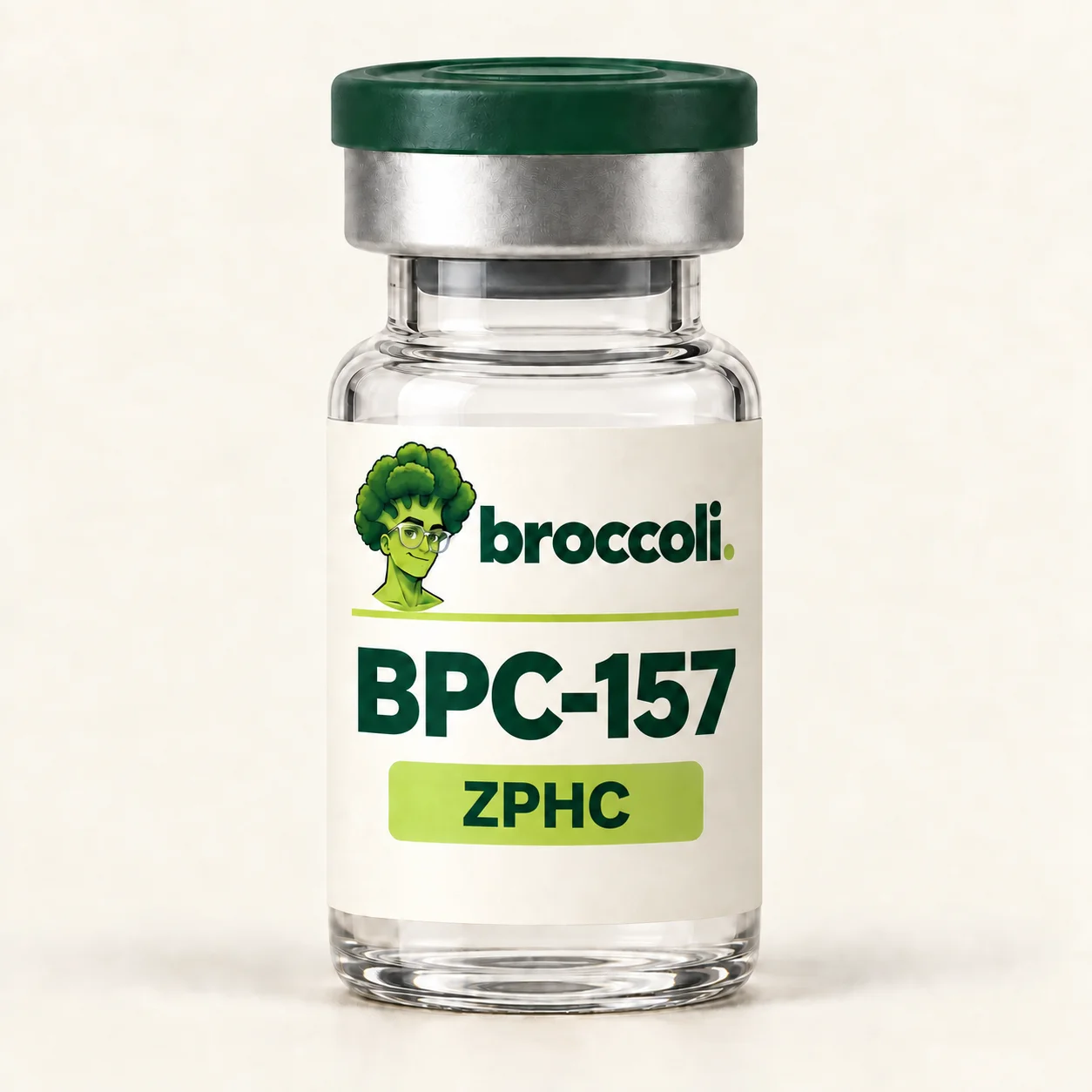 Иллюстрация одного флакона BPC-157 ZPHC, не фотография поставки